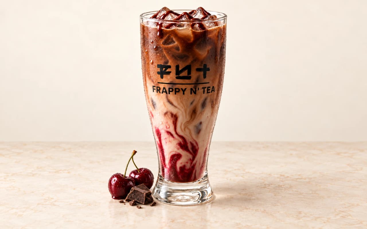 Cherry Mocha Iced Latte