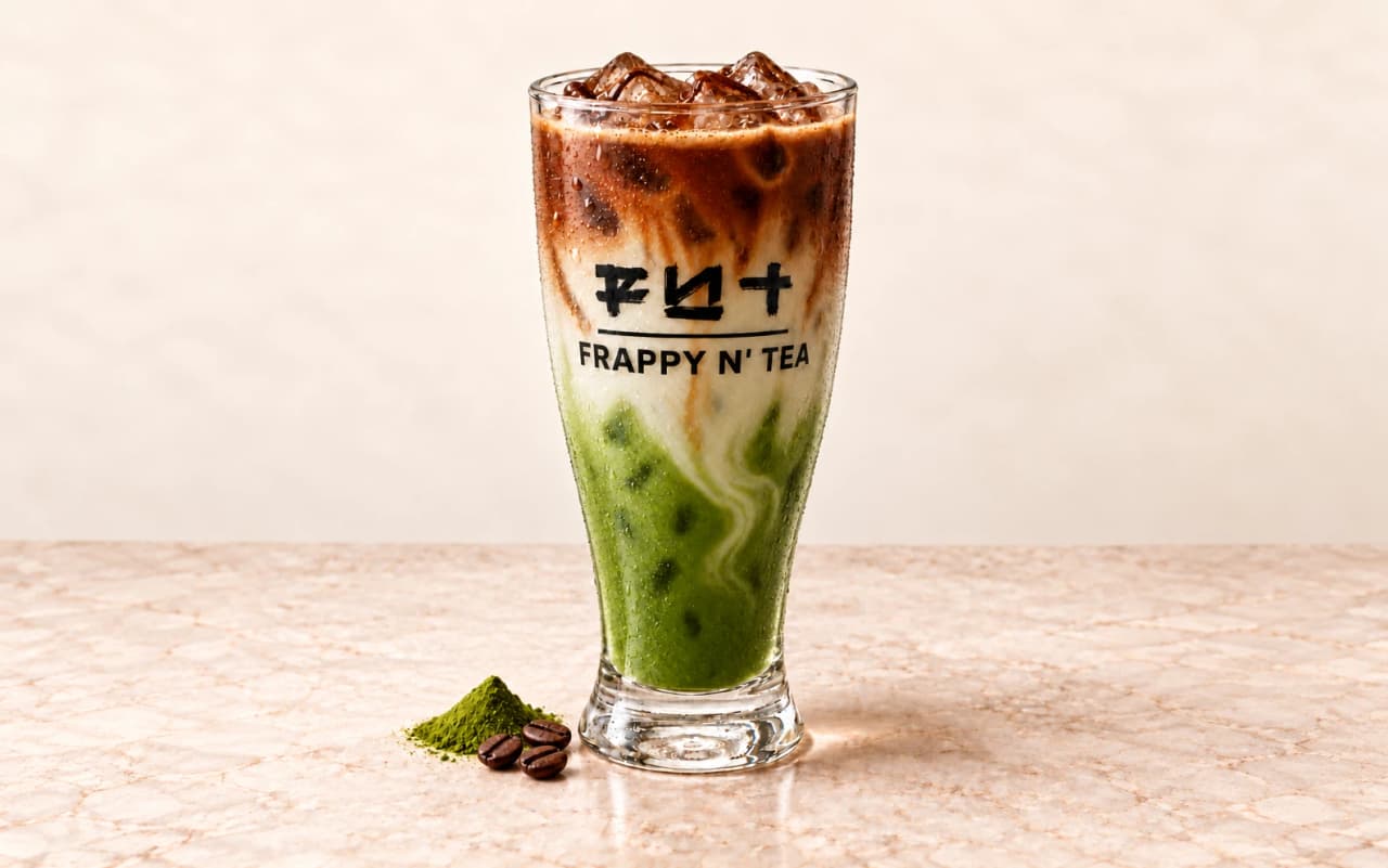 Dirty Matcha Latte